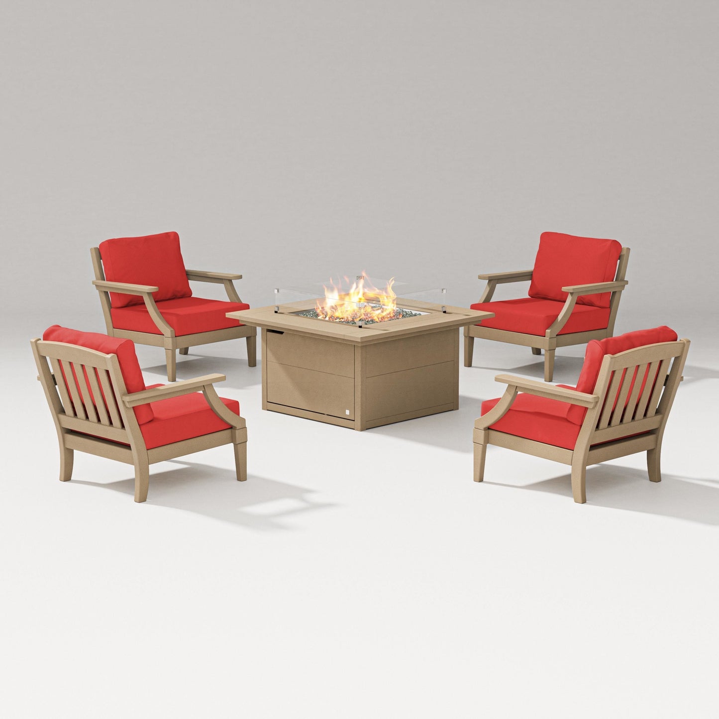 Estate 5-Piece Lounge Fire Table Set