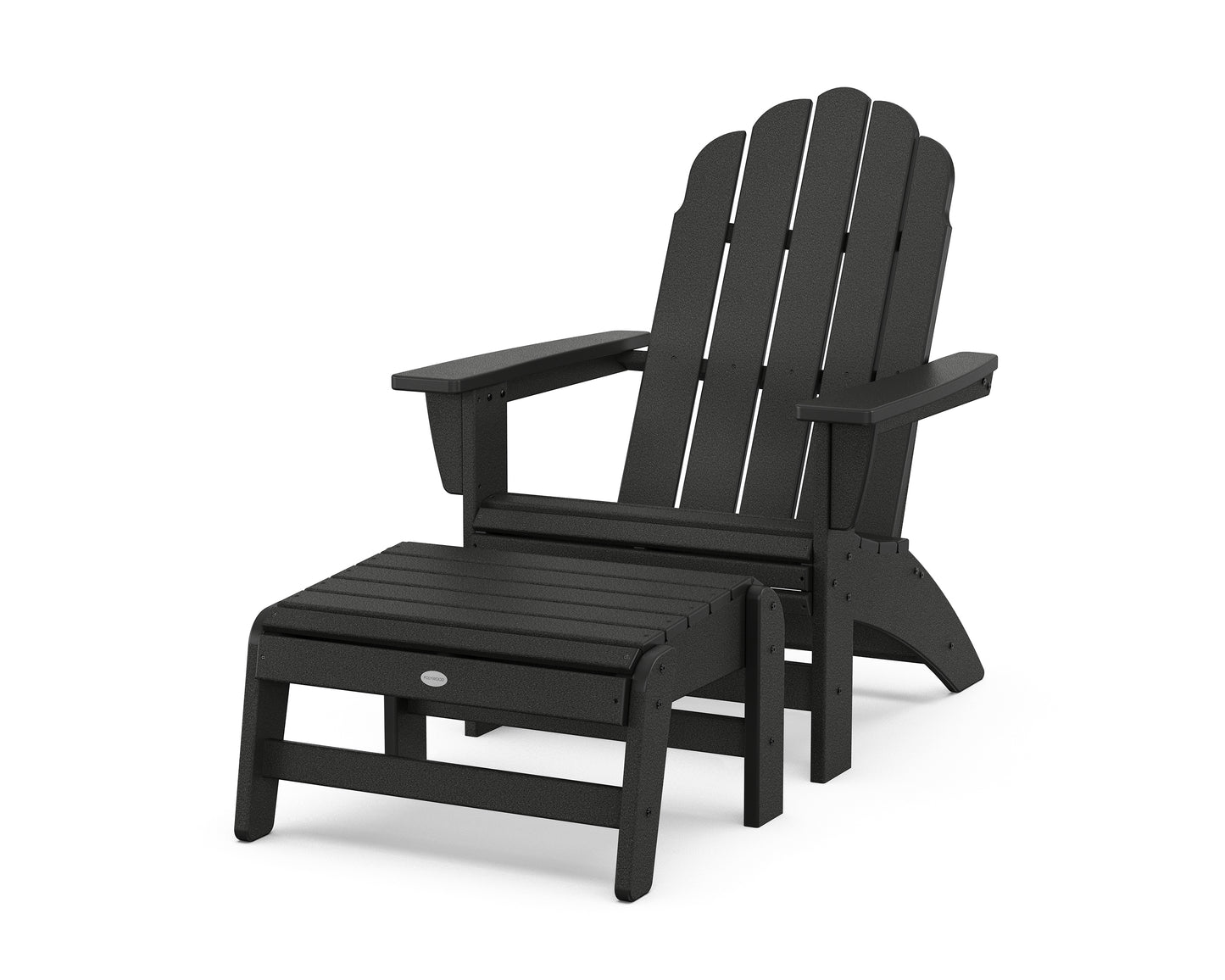 Vineyard Grand Adirondack Chair with Ottoman