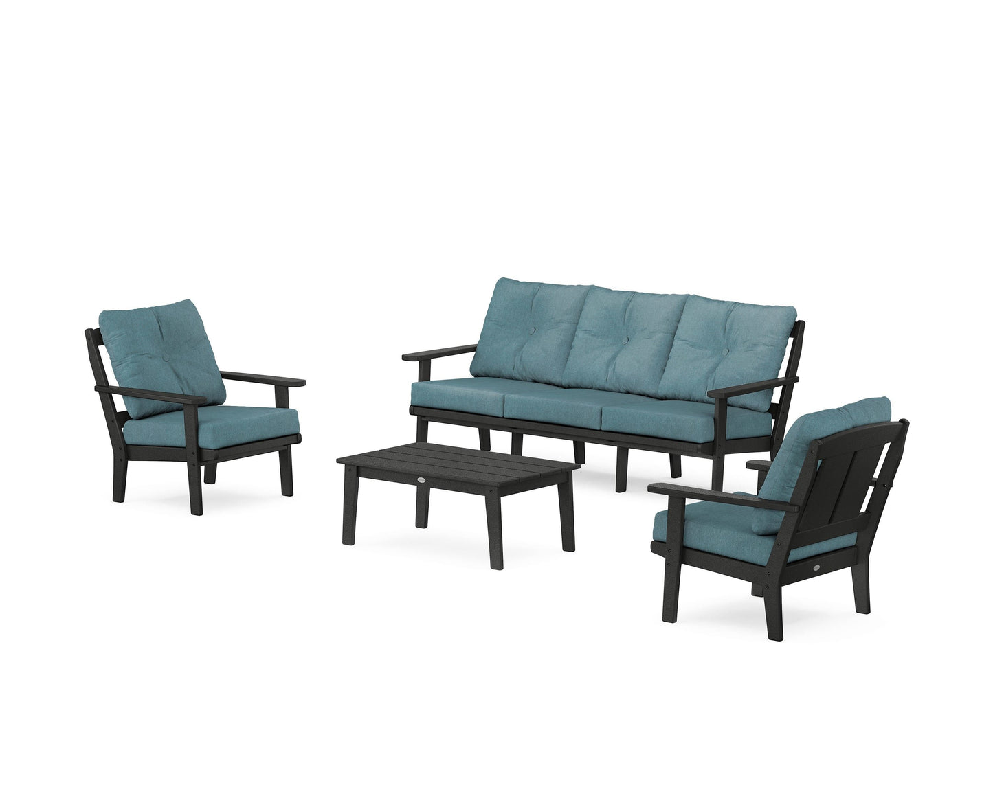 Mission 4-Piece Deep Seating Set with Sofa