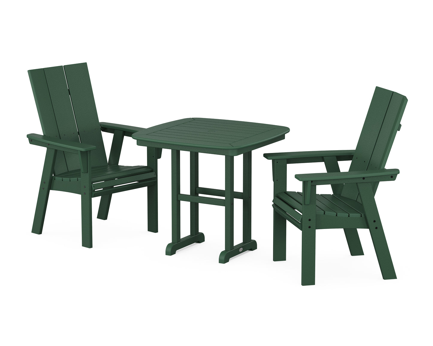 Modern Adirondack 3-Piece Dining Set