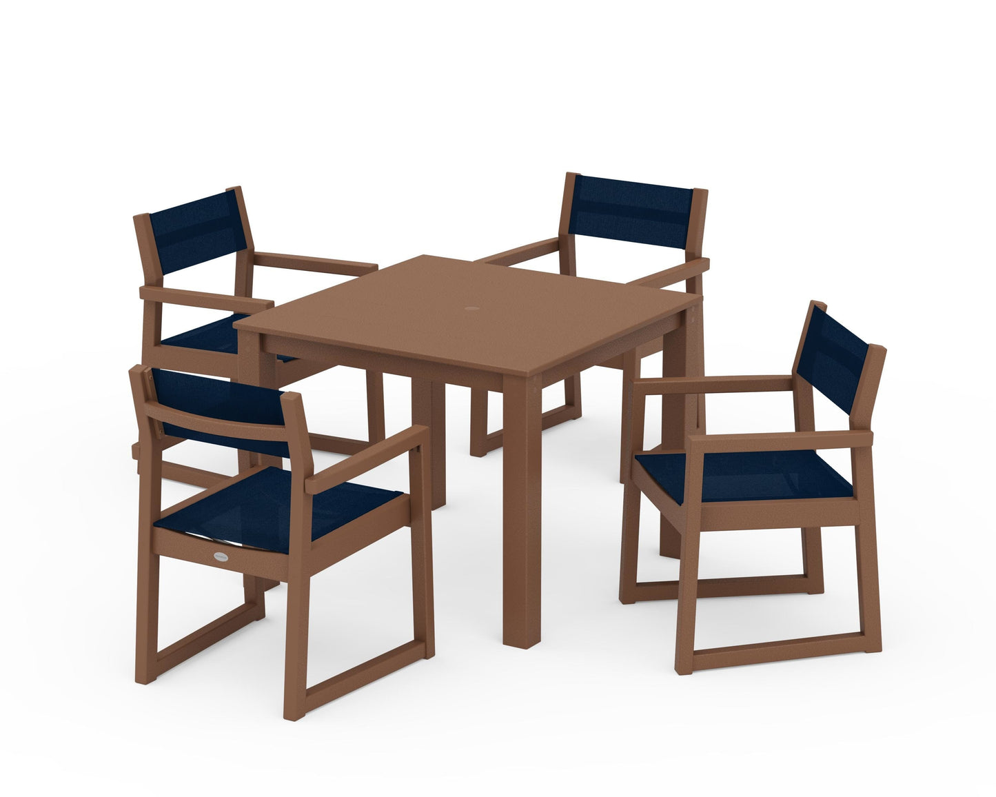 EDGE Sling Arm Chair 5-Piece Parsons Dining Set