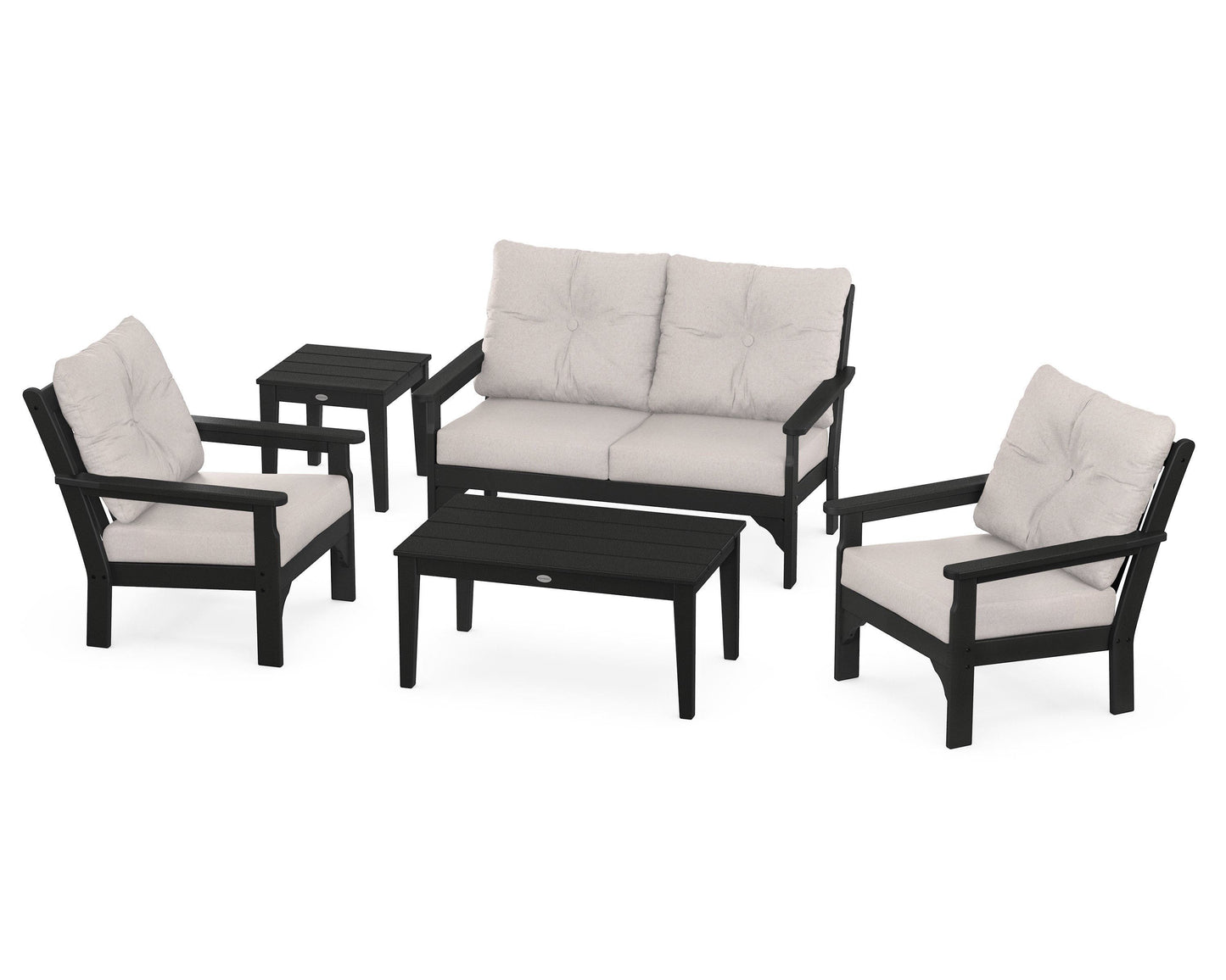 Vineyard 5-Piece Deep Seating Set