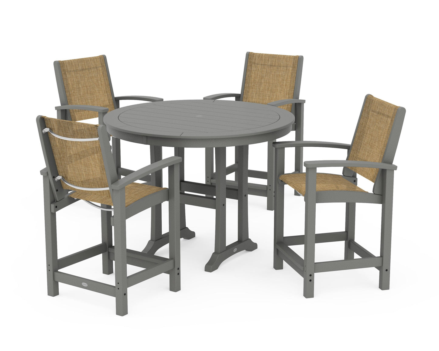 Coastal 5-Piece Counter Set