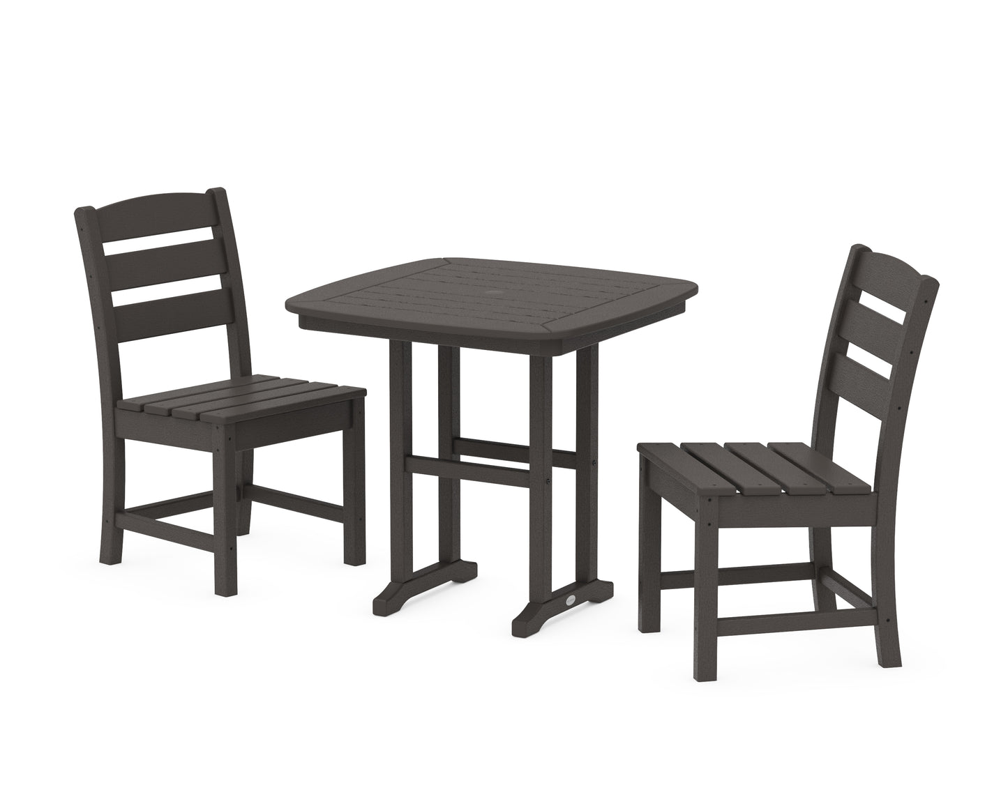 Lakeside Side Chair 3-Piece Dining Set
