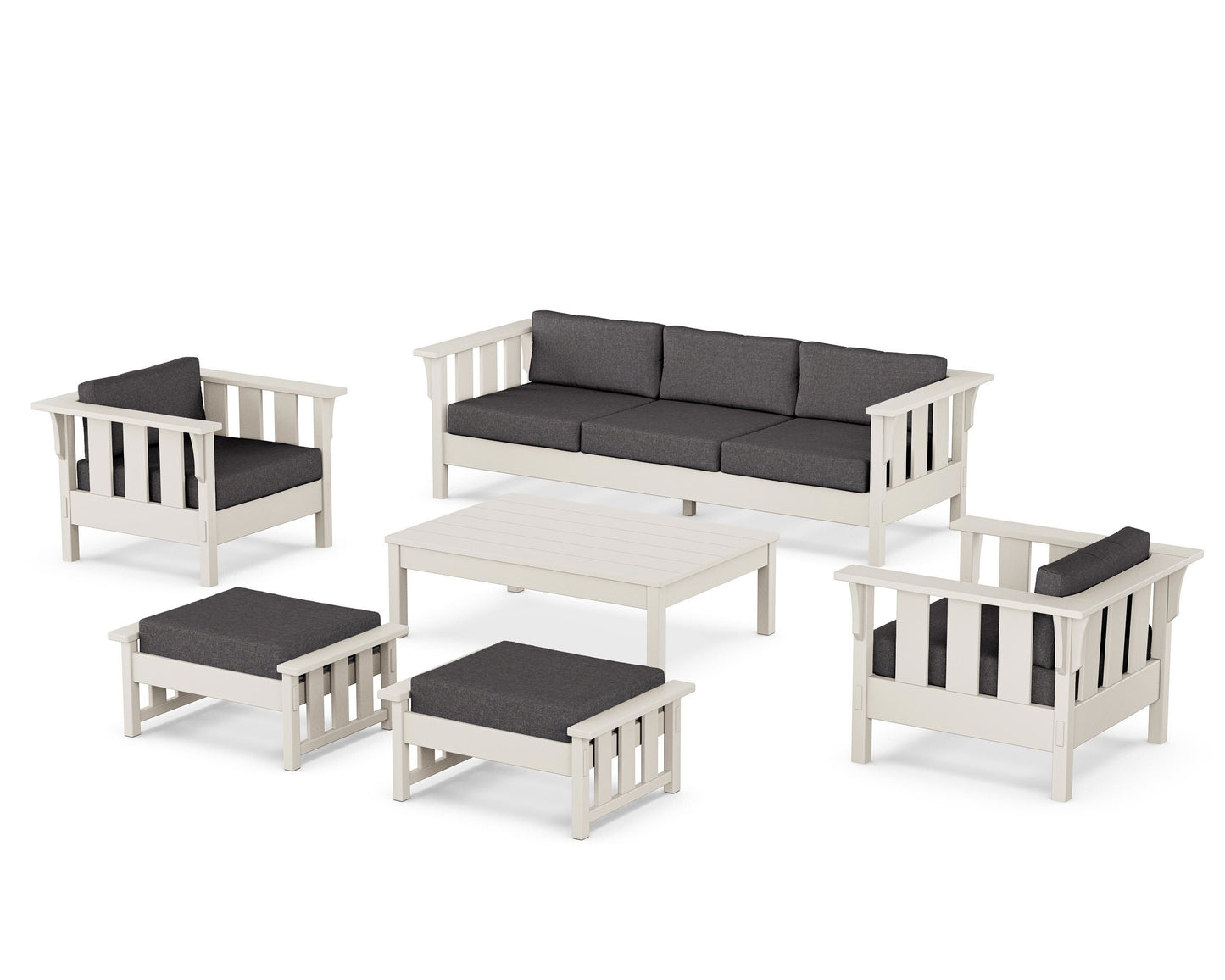 Acadia 6-Piece Lounge Sofa Set