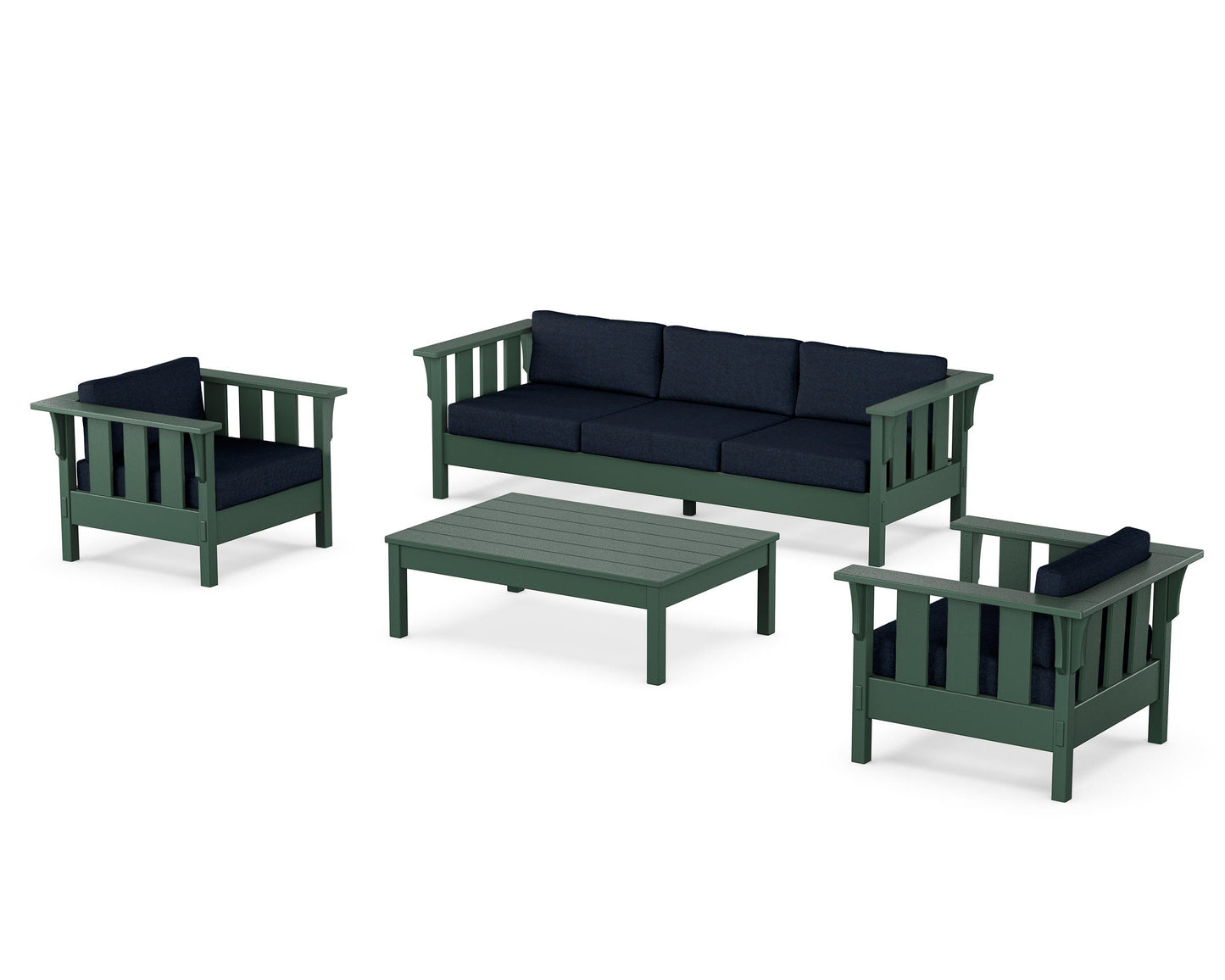 Acadia 4-Piece Deep Seating Set with Sofa
