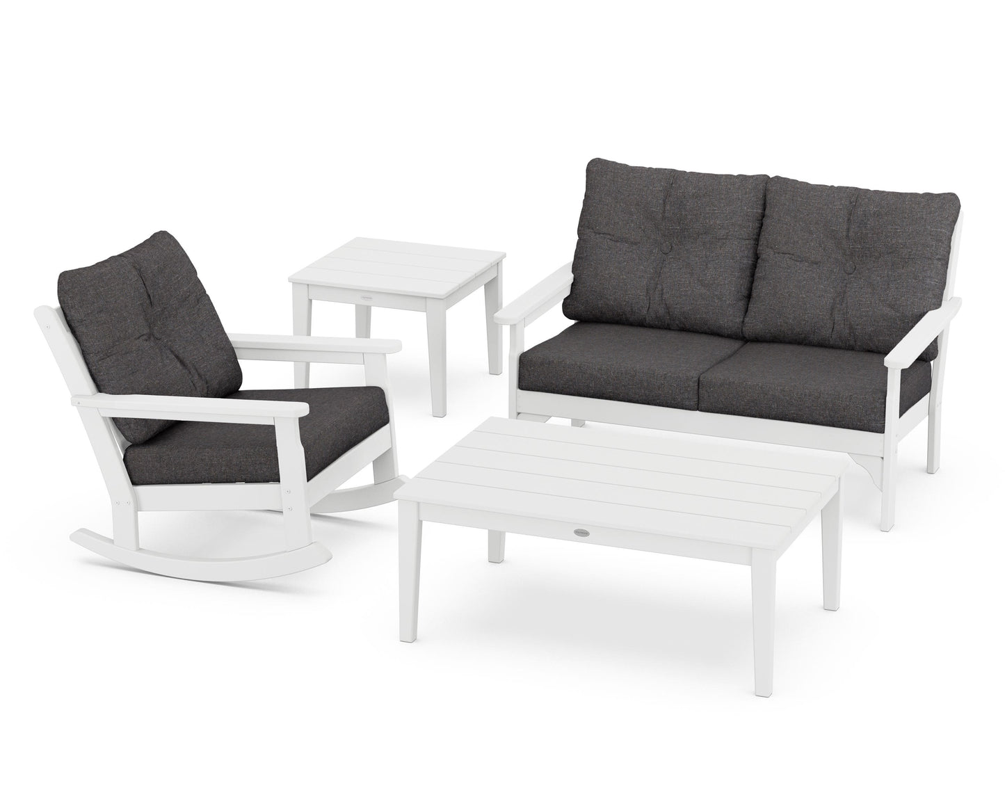 Vineyard 4-Piece Deep Seating Rocker Set