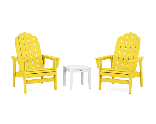 3-Piece Vineyard Grand Upright Adirondack Set