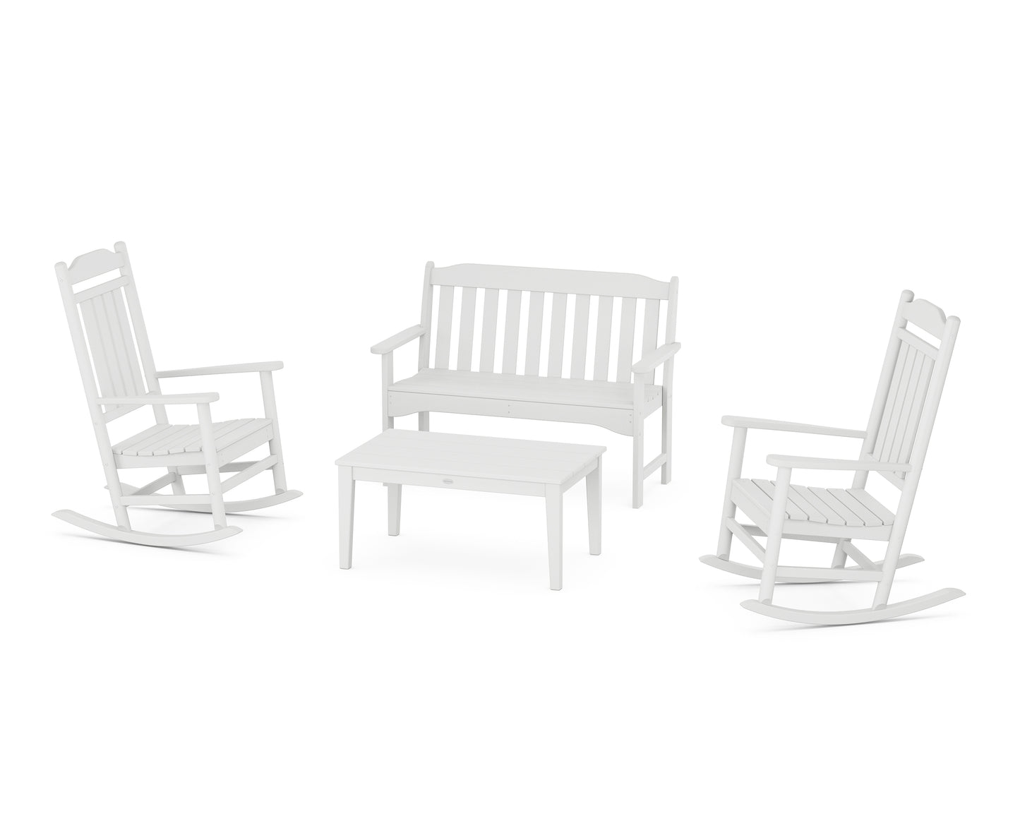 Cottage Legacy Rocking Chair 4-Piece Porch Set