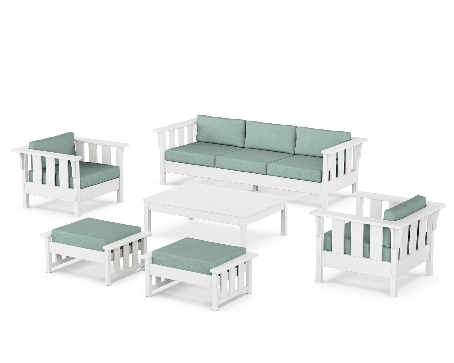 Acadia 6-Piece Lounge Sofa Set