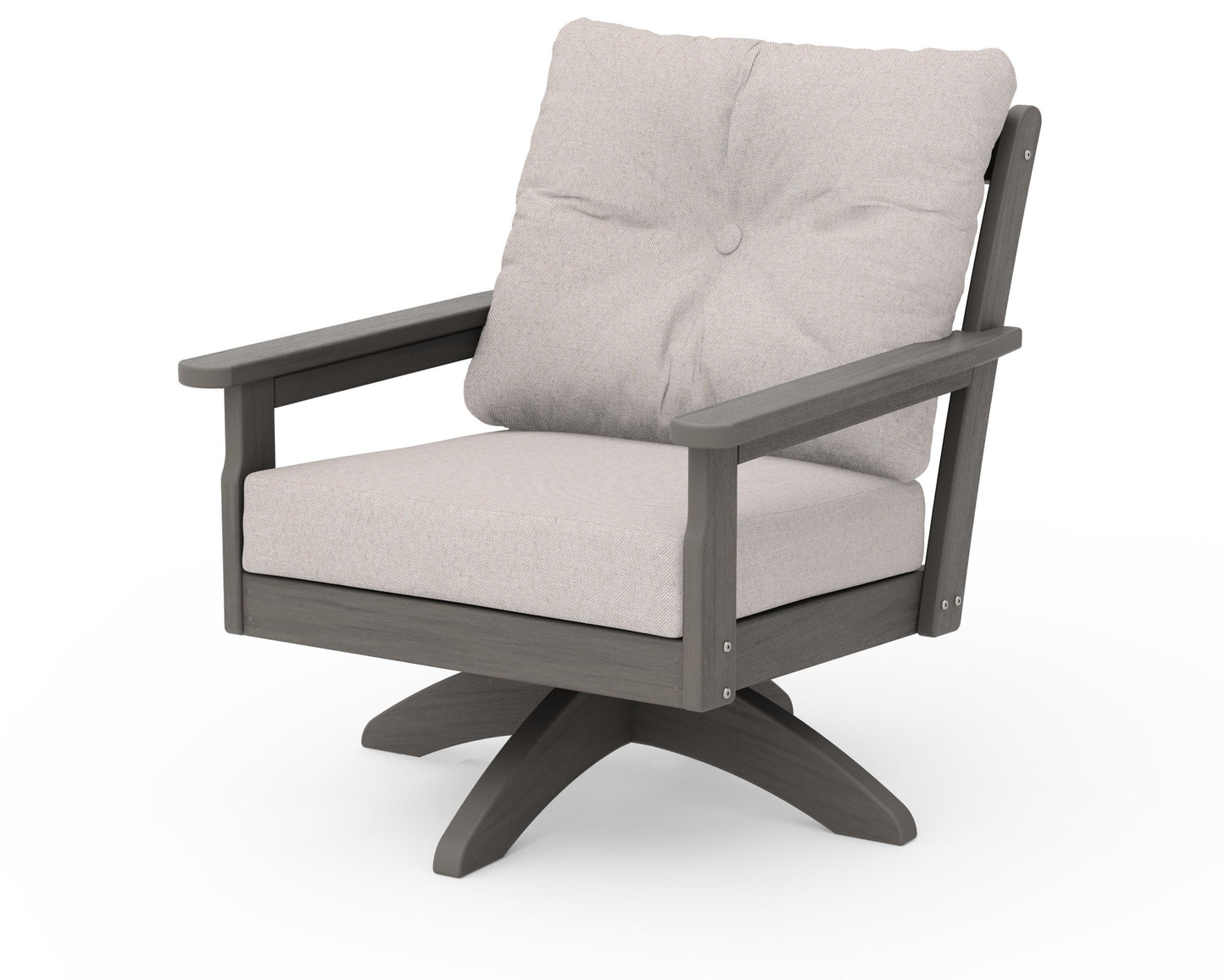 Vineyard Deep Seating Swivel Chair