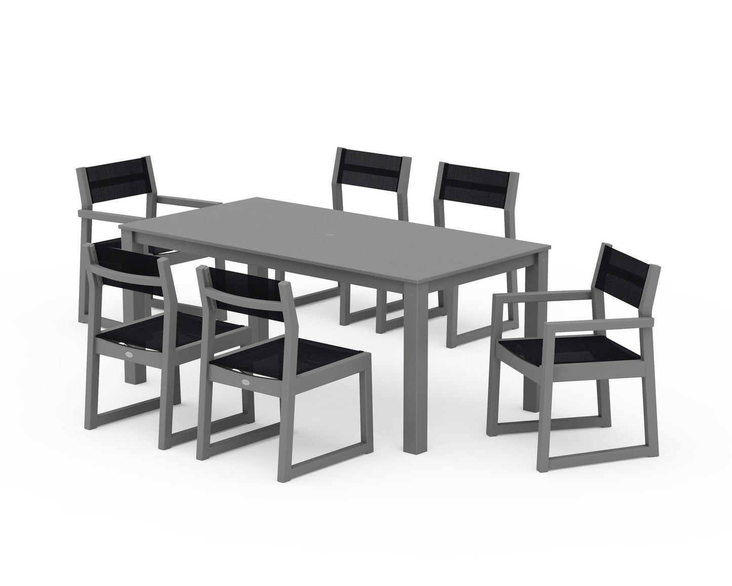 EDGE Sling 7-Piece Parsons Dining Set