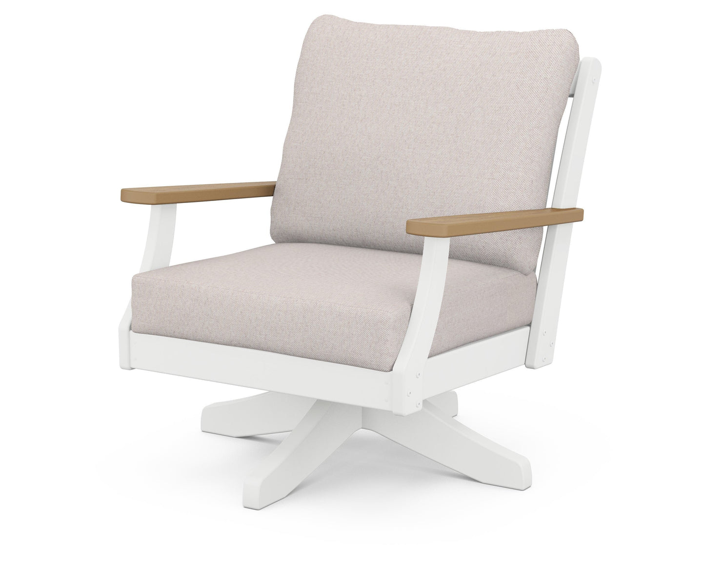 Braxton Deep Seating Swivel Chair