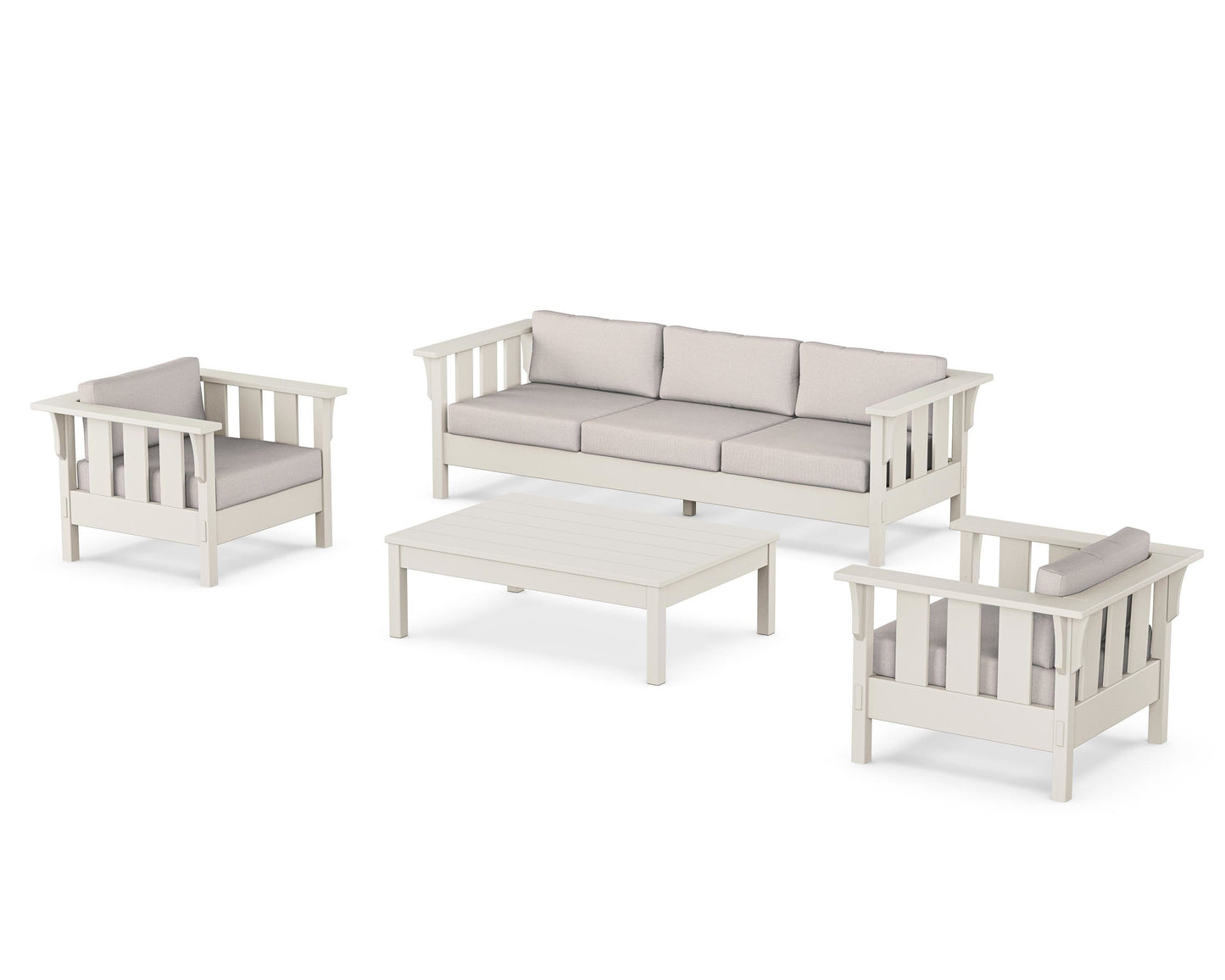 Acadia 4-Piece Deep Seating Set with Sofa