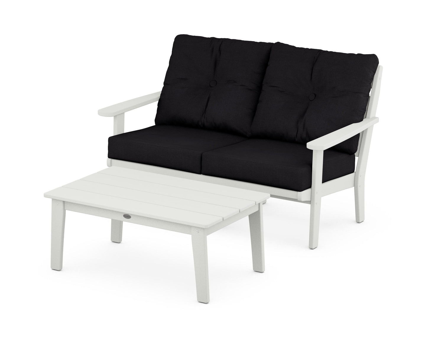 Lakeside 2-Piece Lounge Loveseat Set