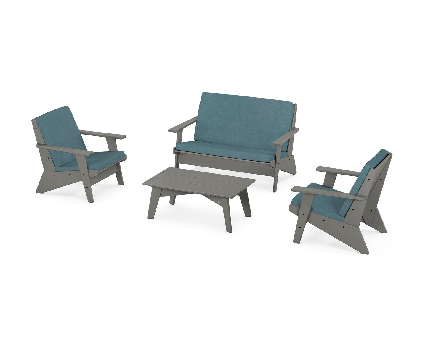 Riviera Modern Lounge 4-Piece Set