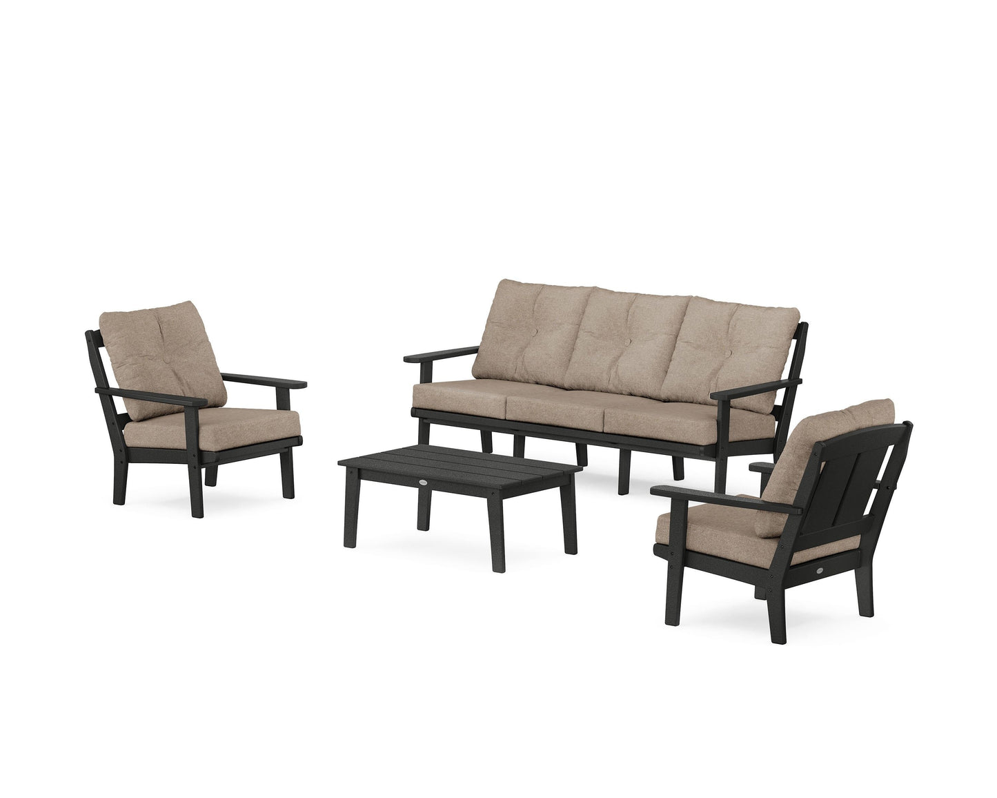 Mission 4-Piece Deep Seating Set with Sofa