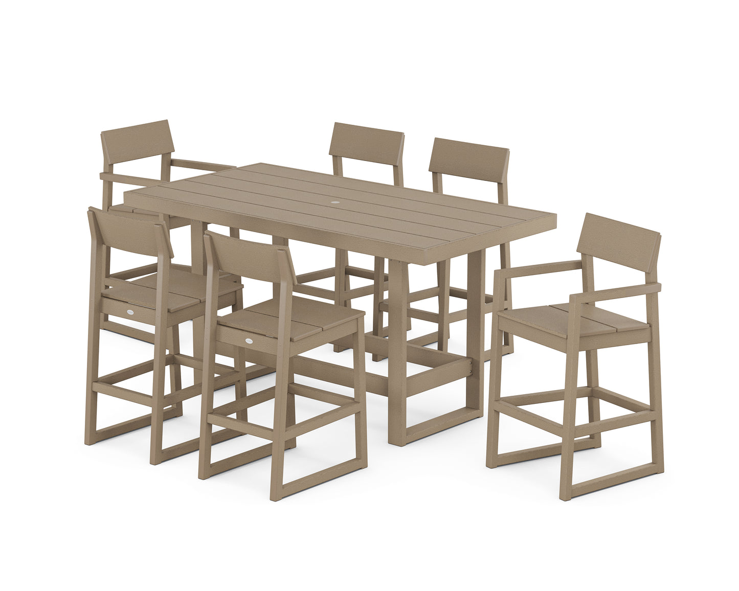 EDGE 7-Piece Bar Table Set