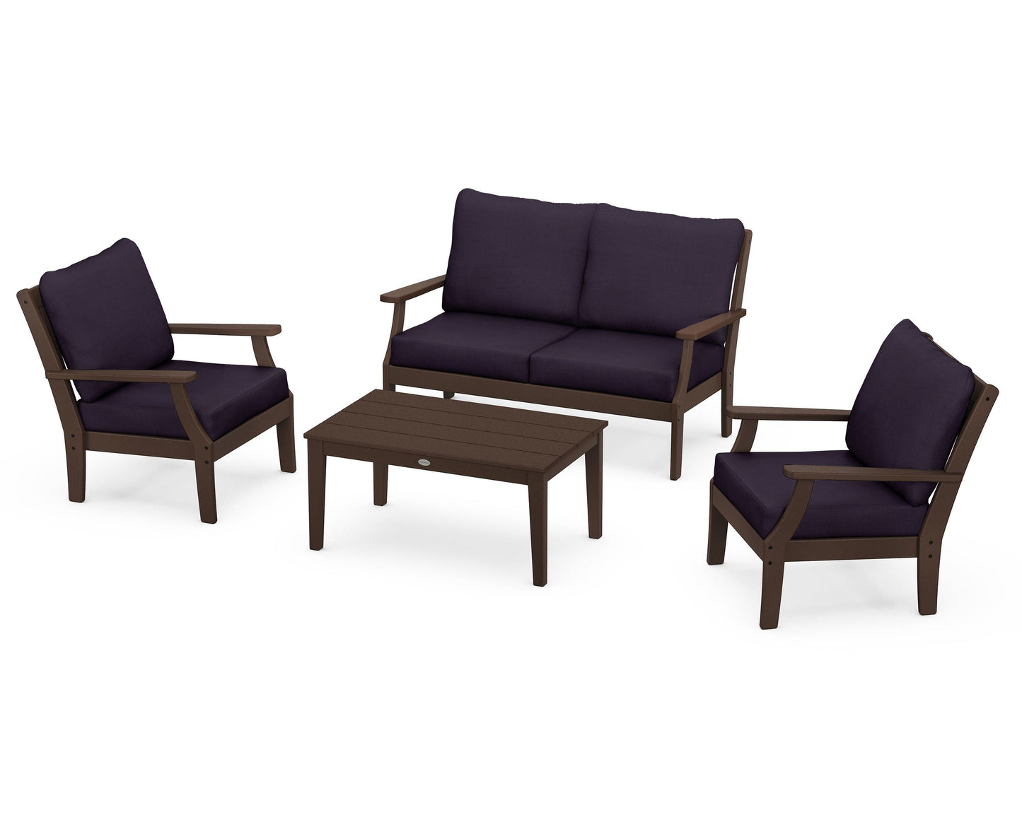 Braxton 4-Piece Deep Seating Chair Set