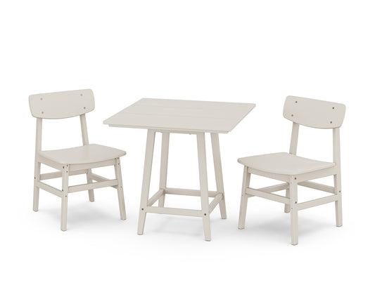 Modern Studio Urban Chair 3-Piece Bistro Dining Set