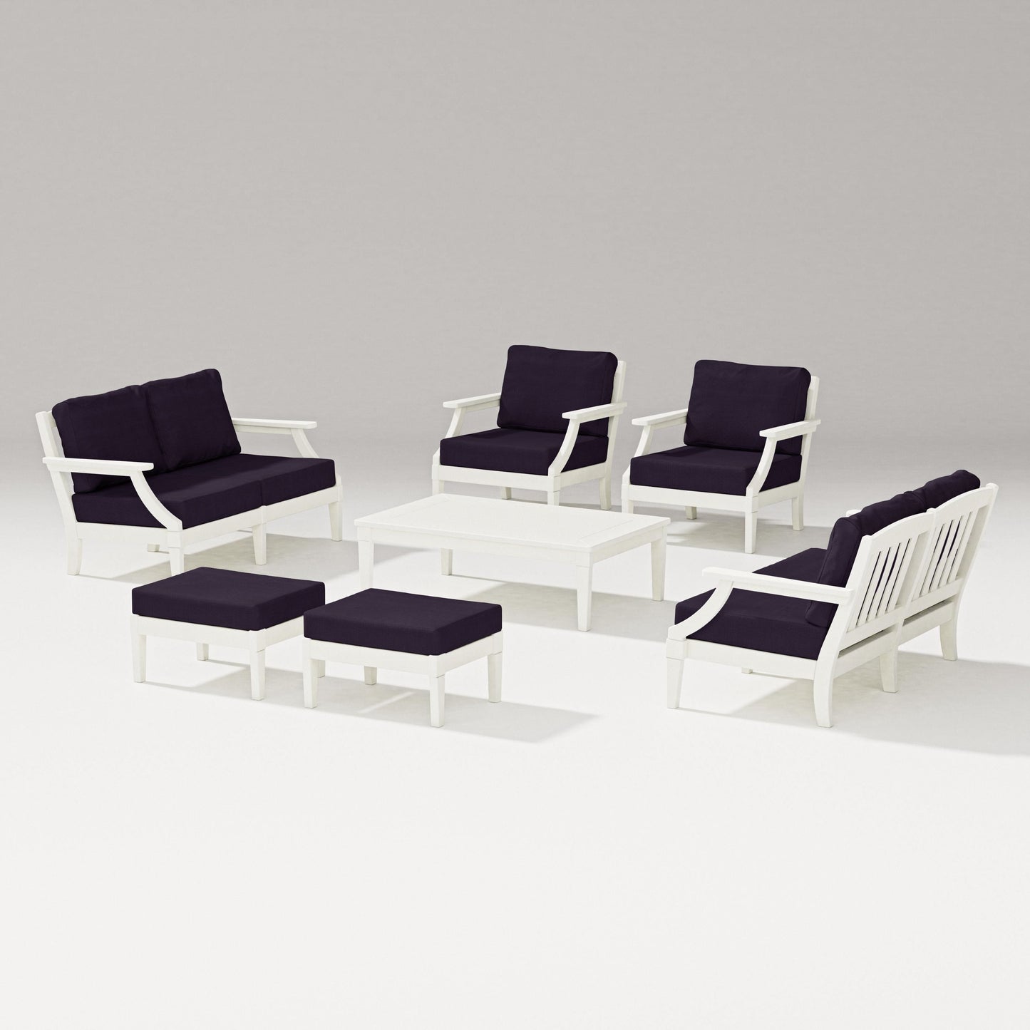 Estate 7-Piece Lounge Loveseat Set