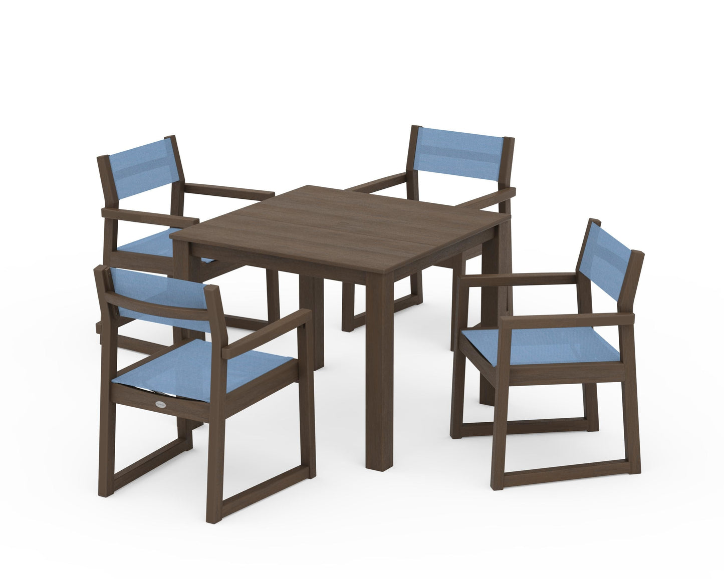 EDGE Sling Arm Chair 5-Piece Parsons Dining Set