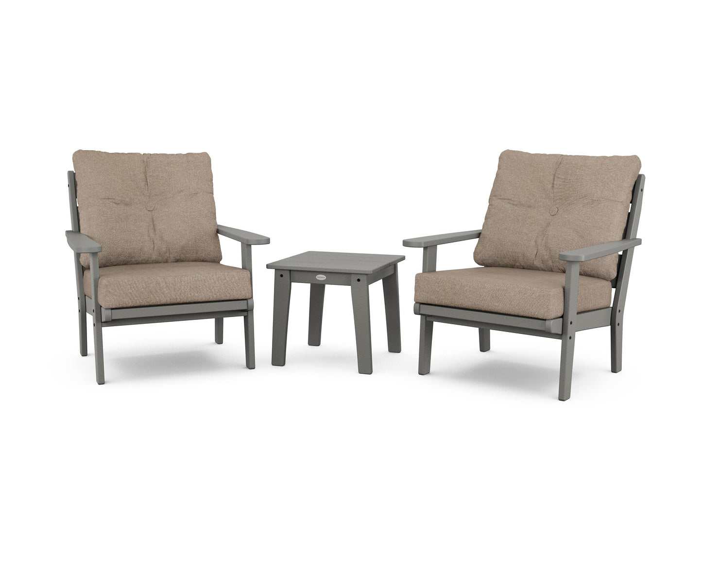 Lakeside 3-Piece Deep Seating Chair Set
