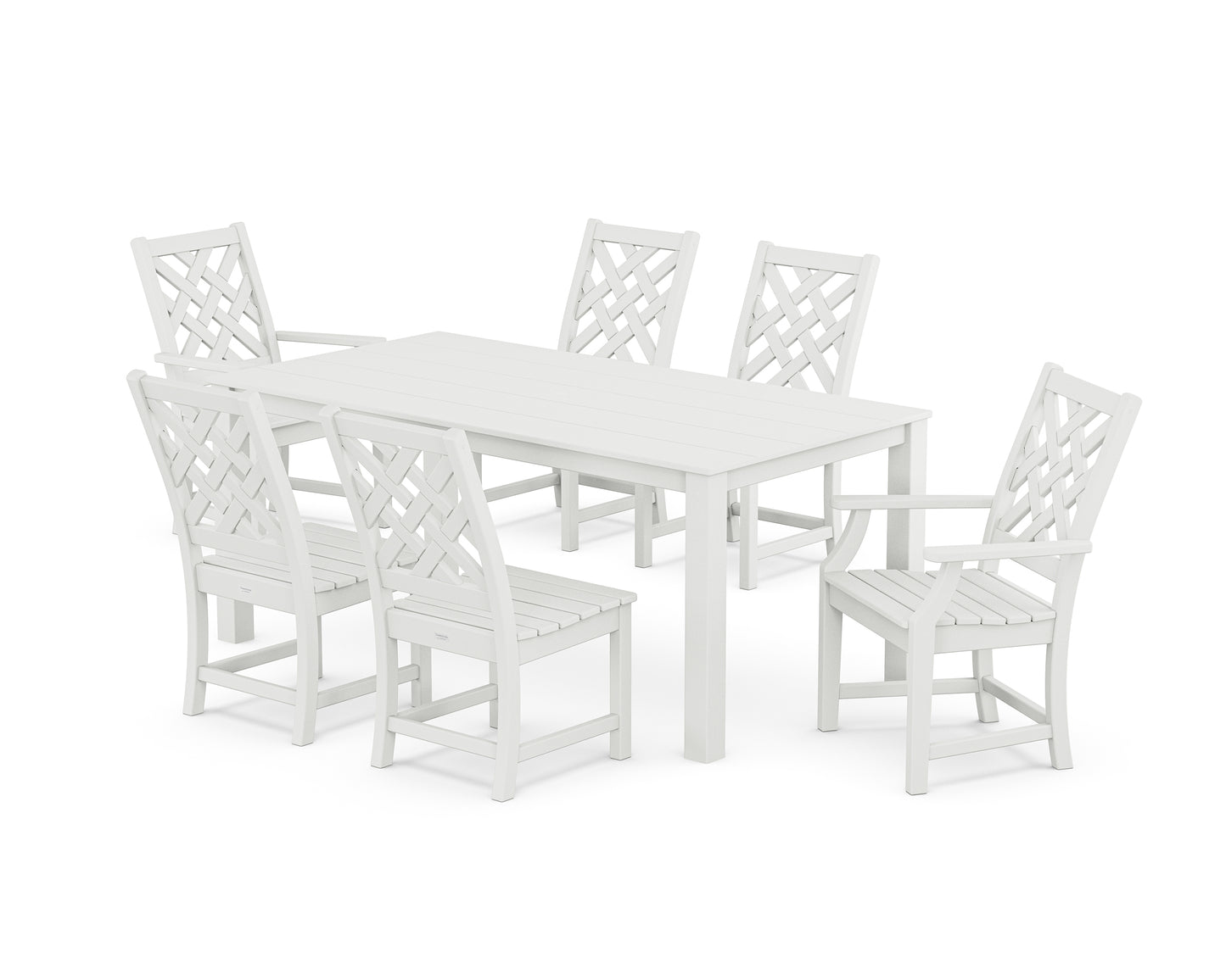 Wovendale 7-Piece Parsons Dining Set