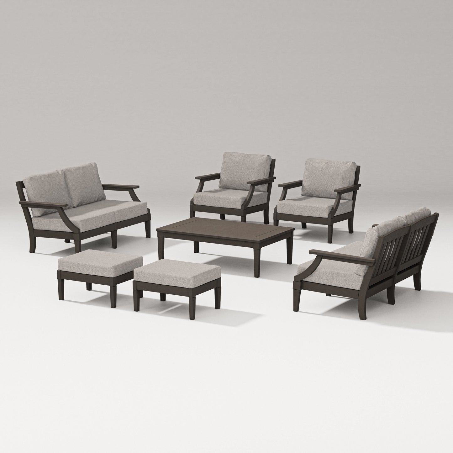 Estate 7-Piece Lounge Loveseat Set