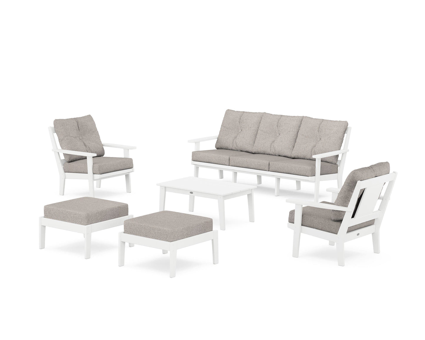Prairie 6-Piece Lounge Sofa Set