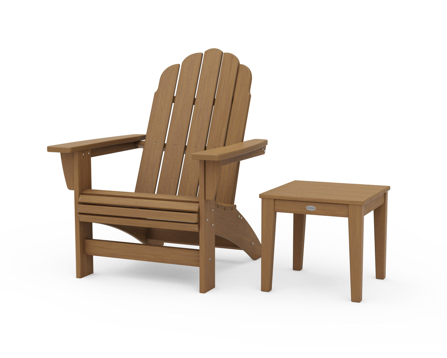 Vineyard Grand Adirondack Chair with Side Table