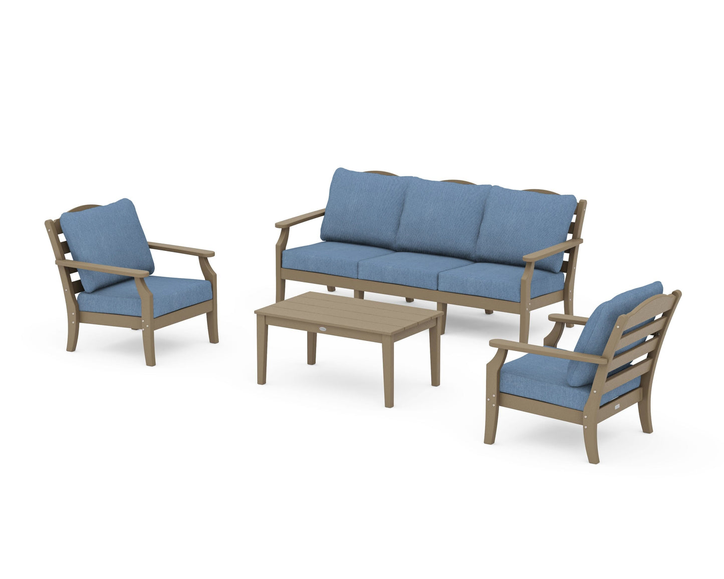 Savannah 4-Piece Deep Seating Set with Sofa