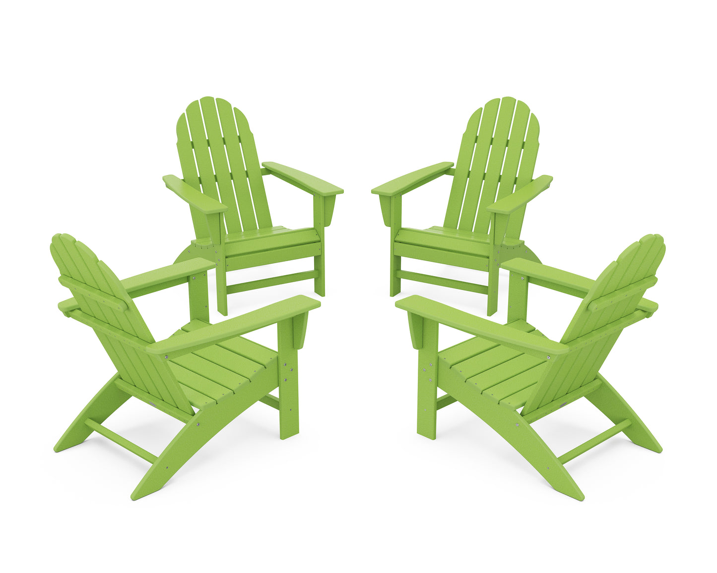 Vineyard 4-Piece Adirondack Conversation Set