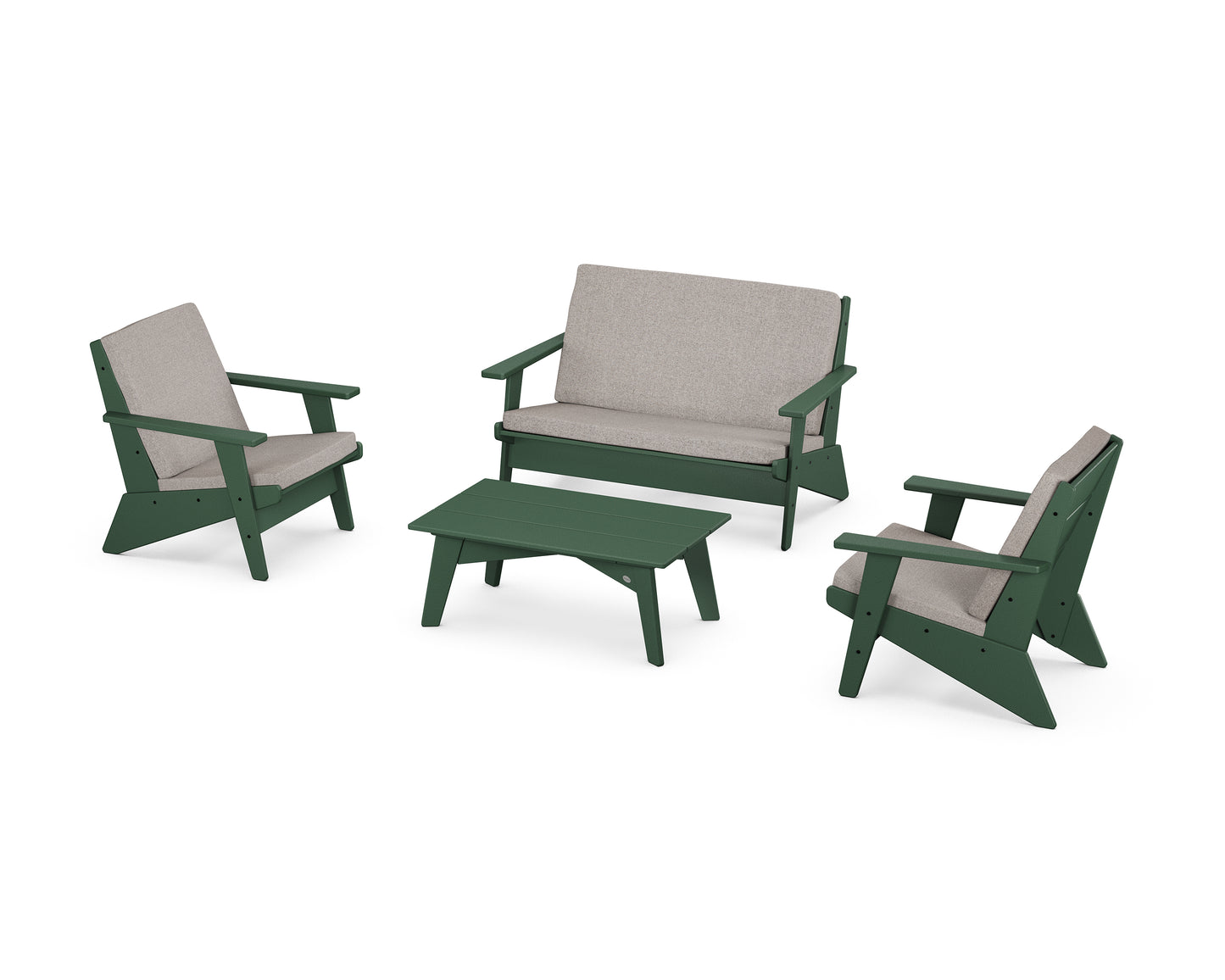 Riviera Modern Lounge 4-Piece Set
