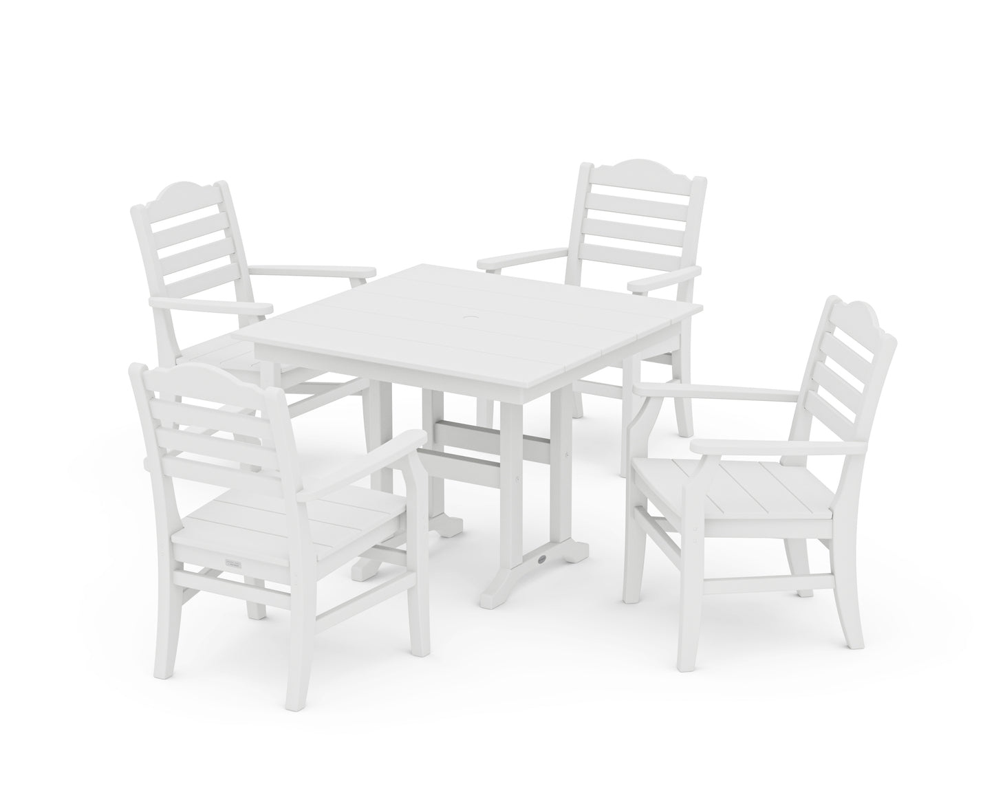 Savannah 5-Piece Farmhouse Dining Set