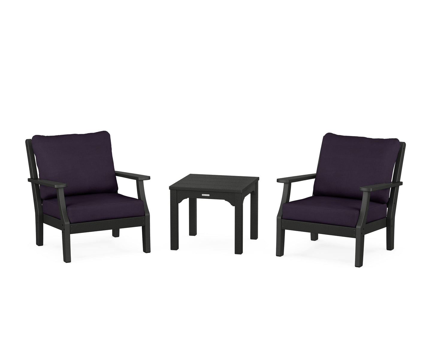 Chinoiserie 3-Piece Deep Seating Set