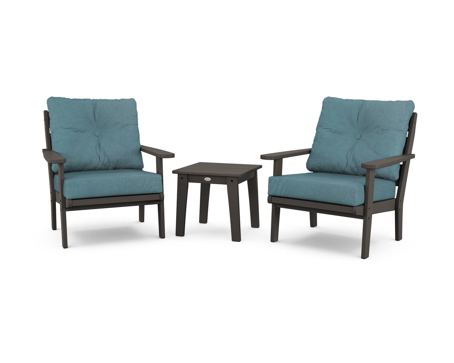 Lakeside 3-Piece Deep Seating Chair Set