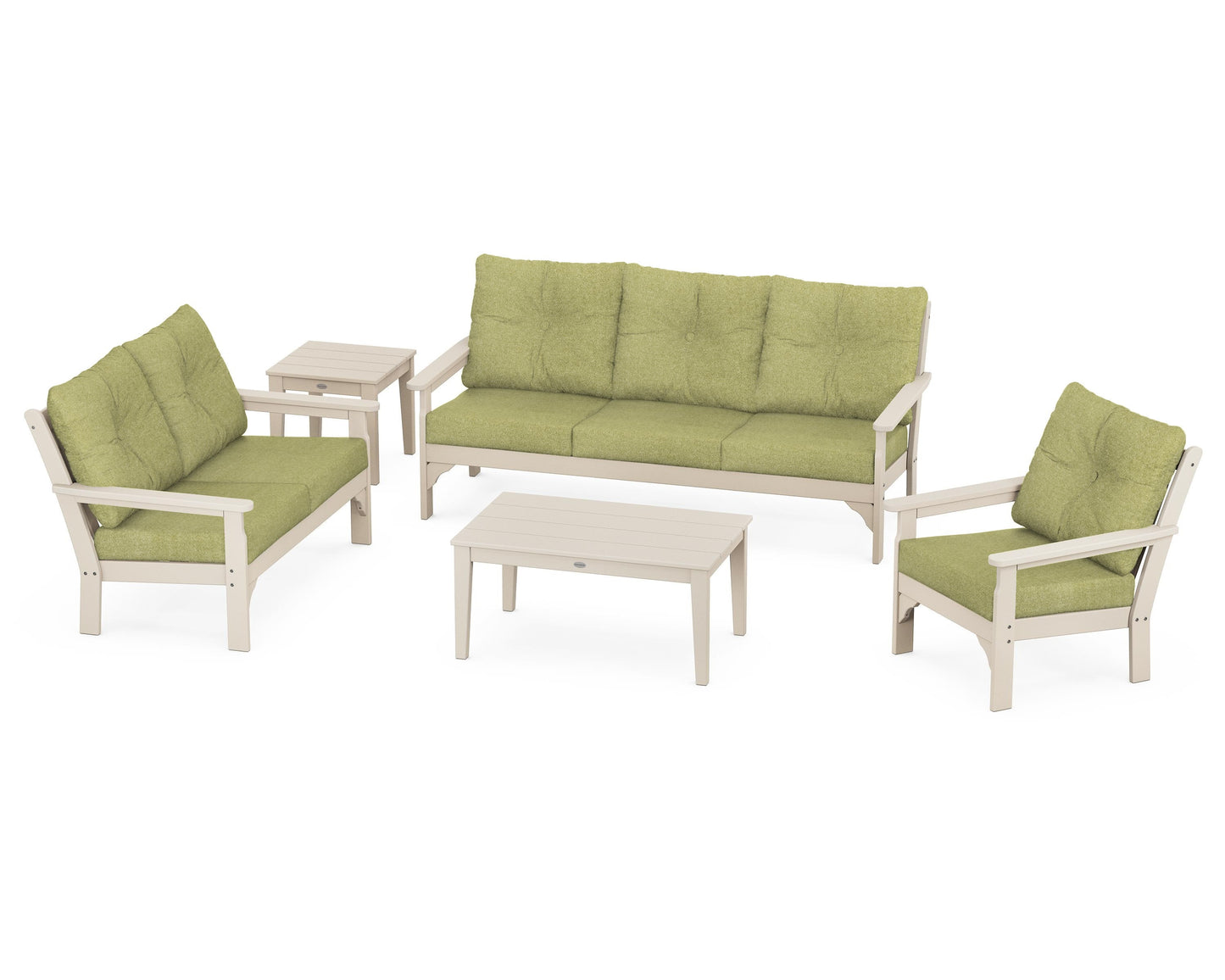 Vineyard 5 Piece Deep Seating Set