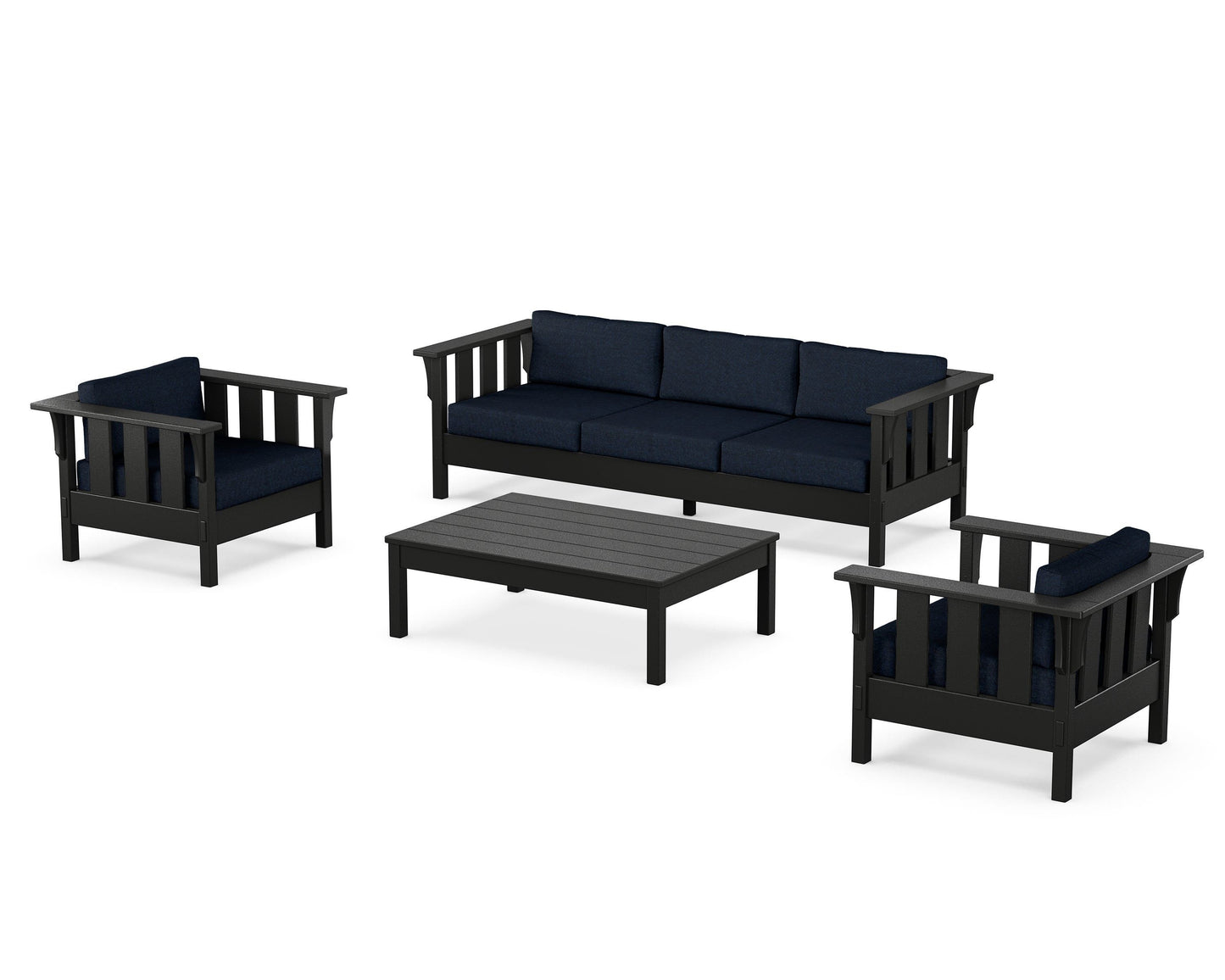 Acadia 4-Piece Deep Seating Set with Sofa