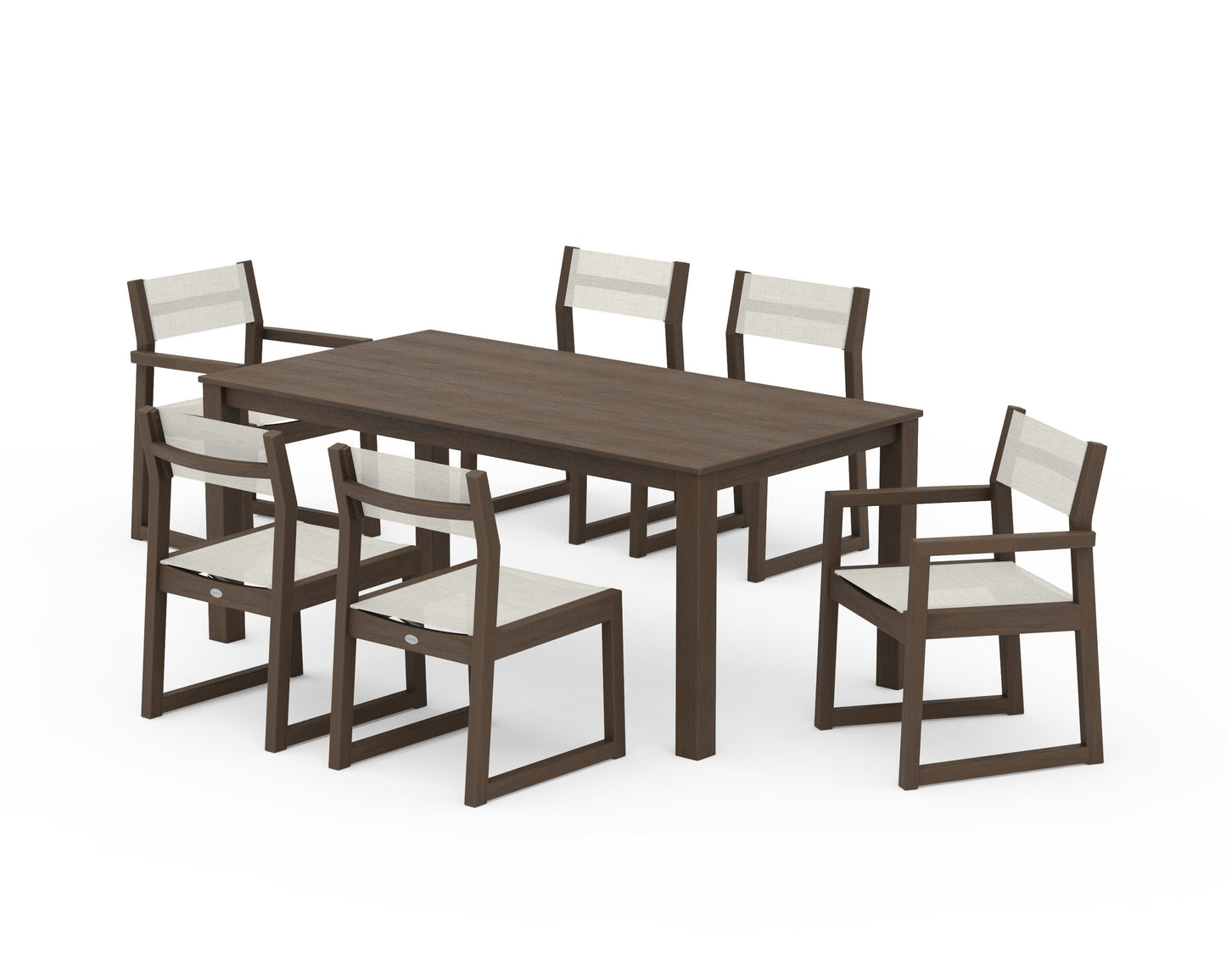 EDGE Sling 7-Piece Parsons Dining Set