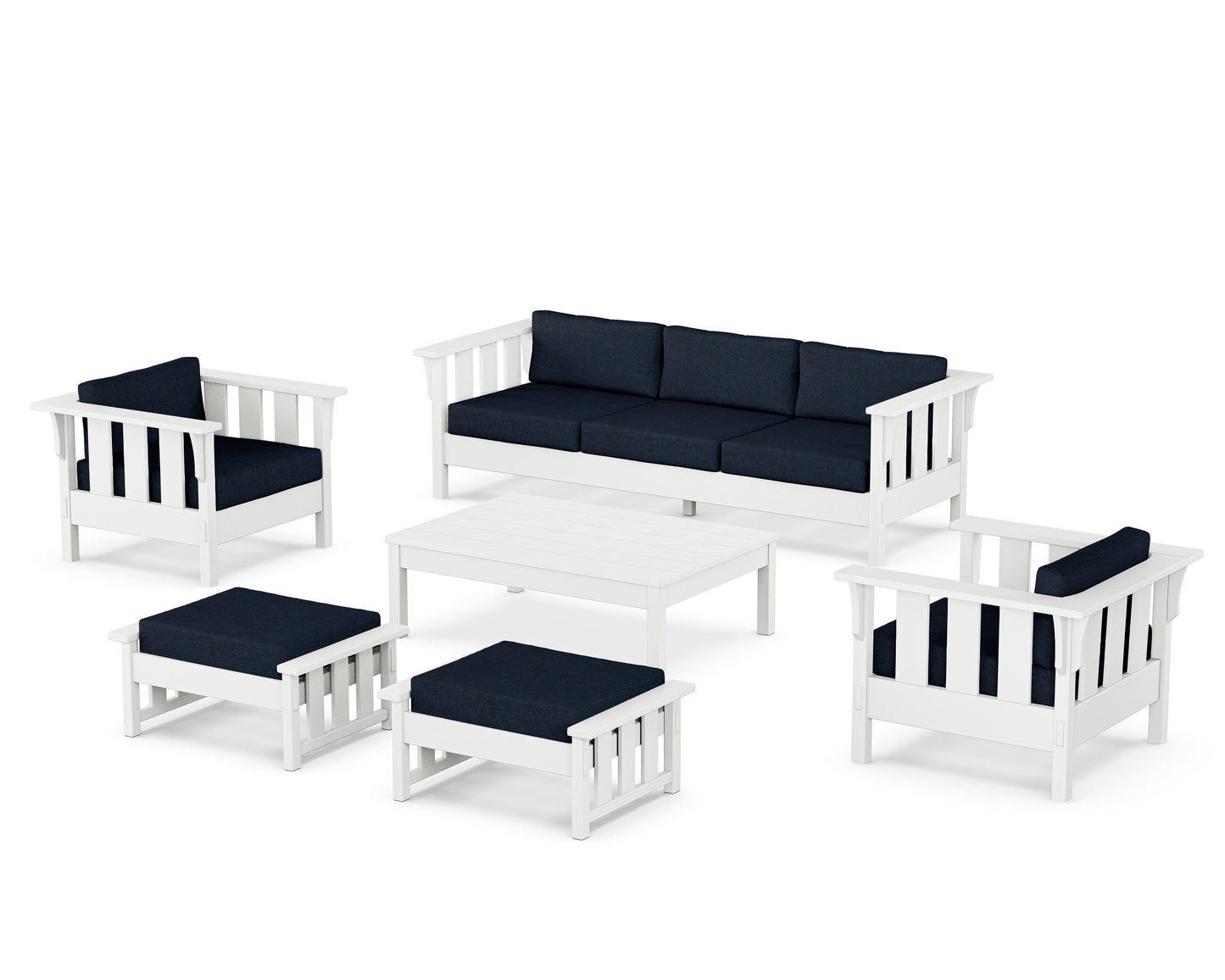 Acadia 6-Piece Lounge Sofa Set