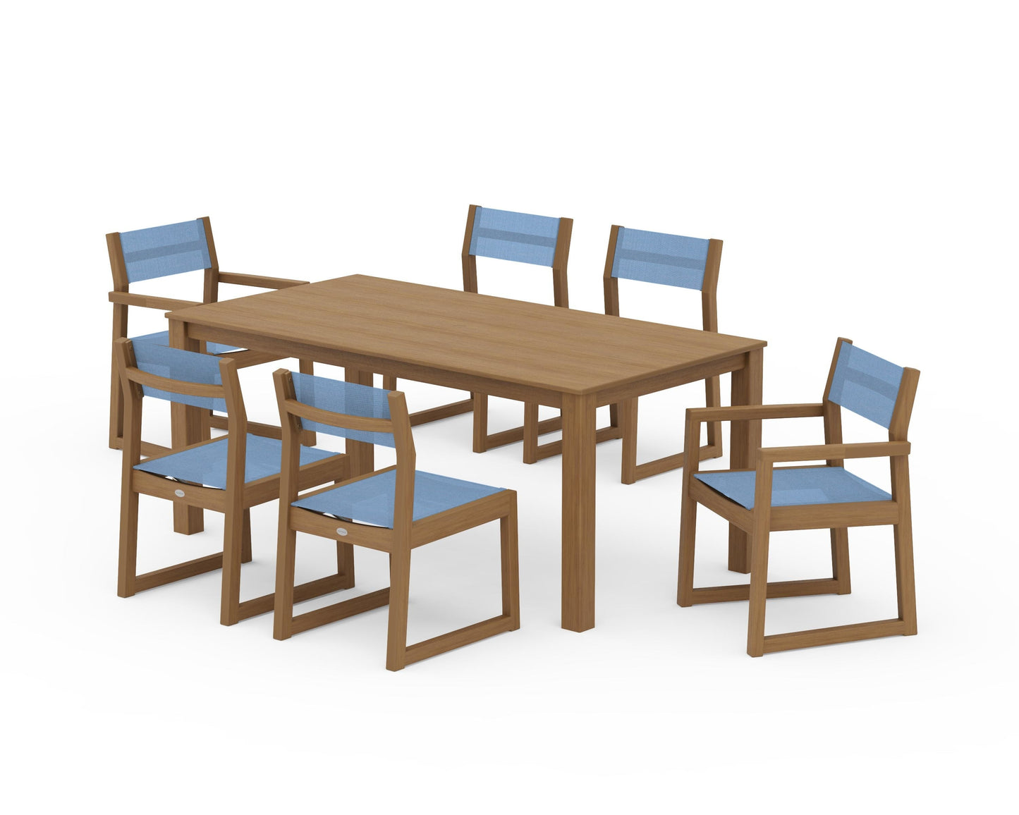 EDGE Sling 7-Piece Parsons Dining Set