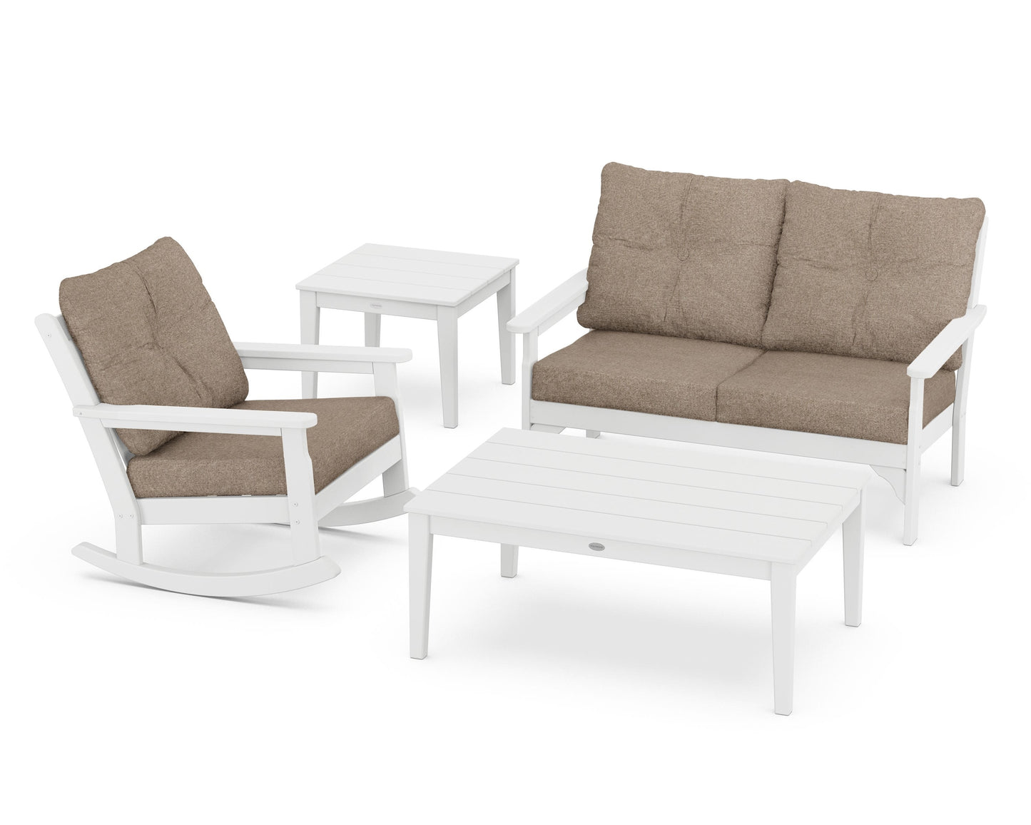 Vineyard 4-Piece Deep Seating Rocker Set
