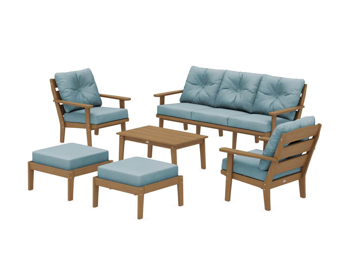Lakeside 6-Piece Lounge Sofa Set