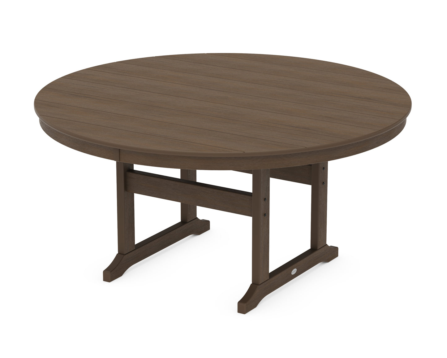 60" Round Farmhouse Dining Table