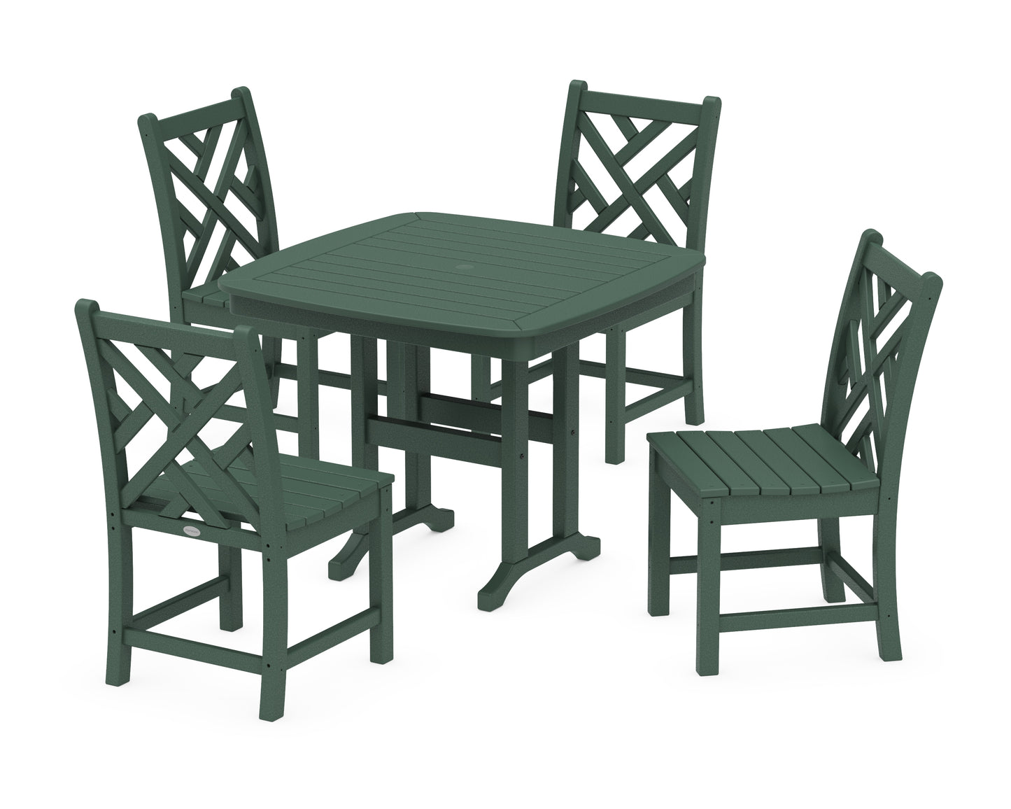 Chippendale 5-Piece Side Chair Dining Set
