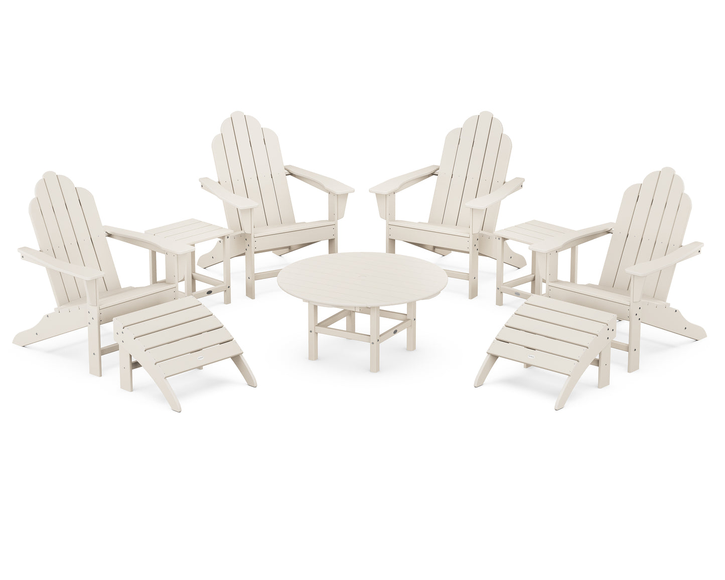 Long Island Adirondack 9-Piece Conversation Group