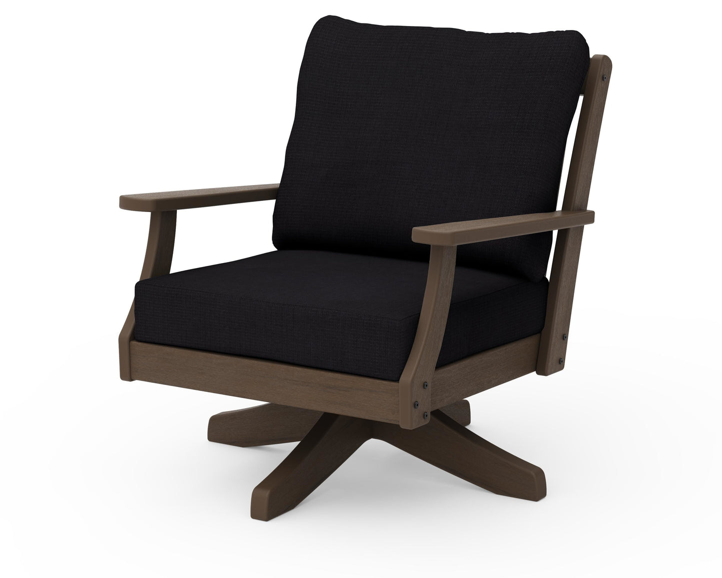 Braxton Deep Seating Swivel Chair