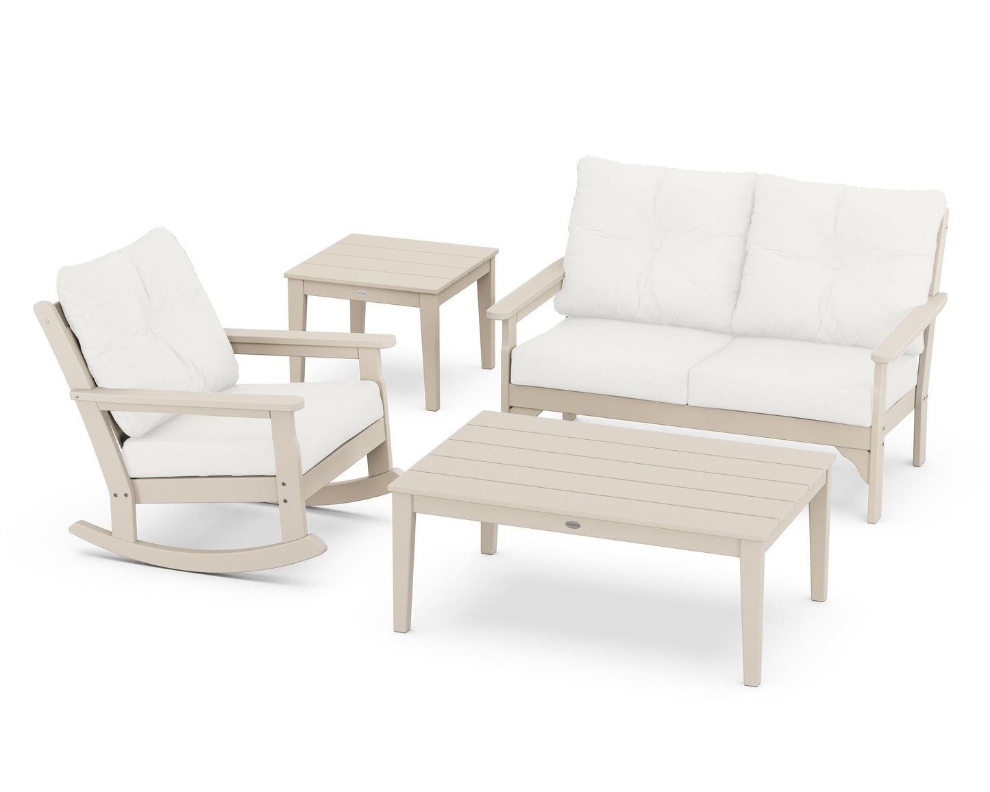 Vineyard 4-Piece Deep Seating Rocker Set
