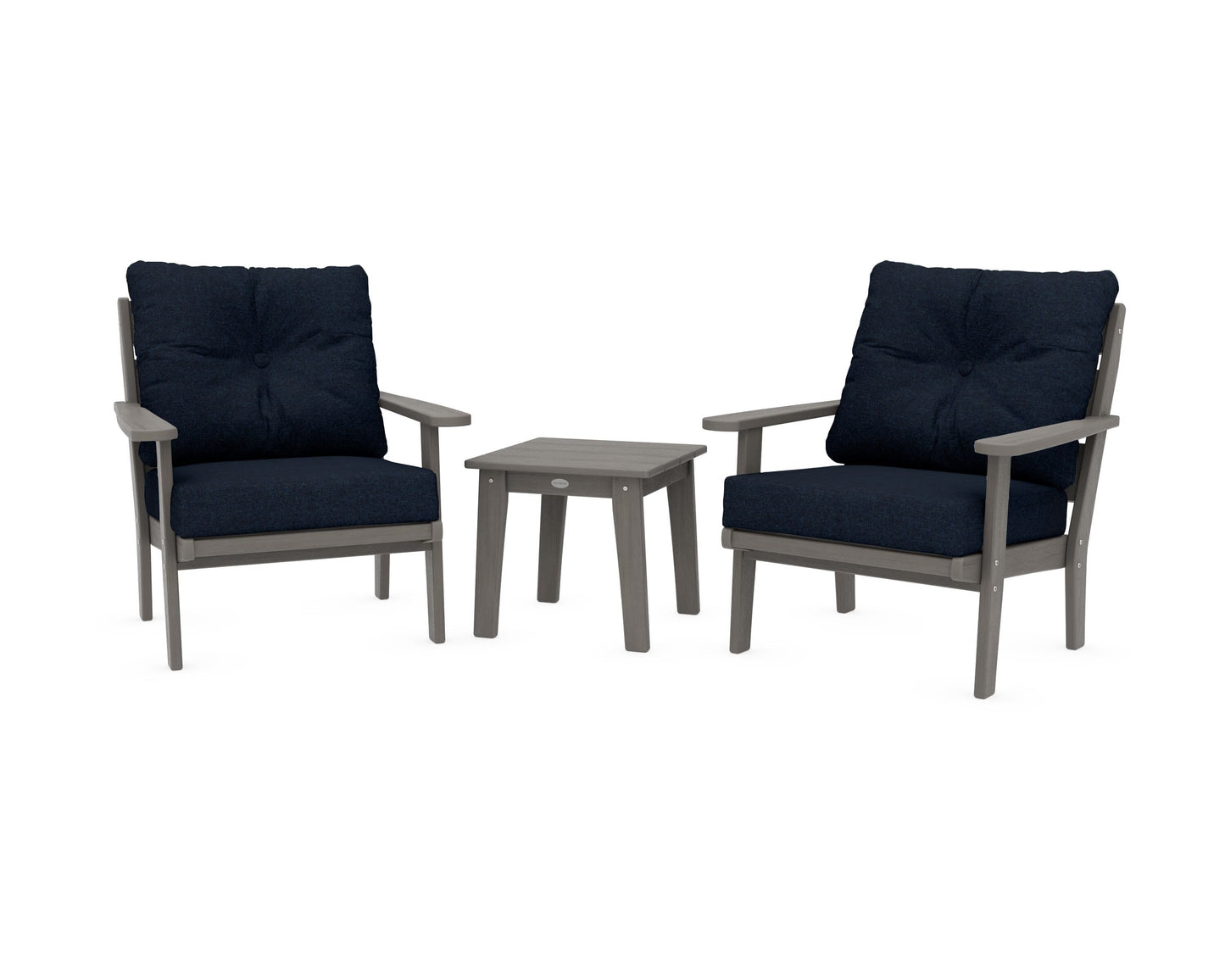 Lakeside 3-Piece Deep Seating Chair Set